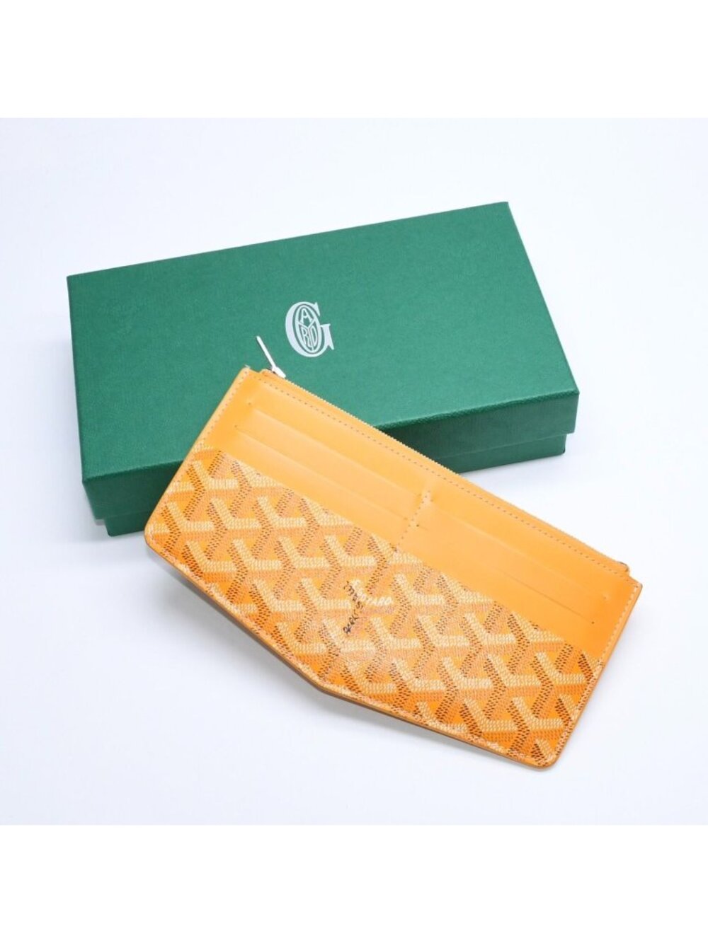 Goyard Insert Louise Wallet Multi Leather Yellow
